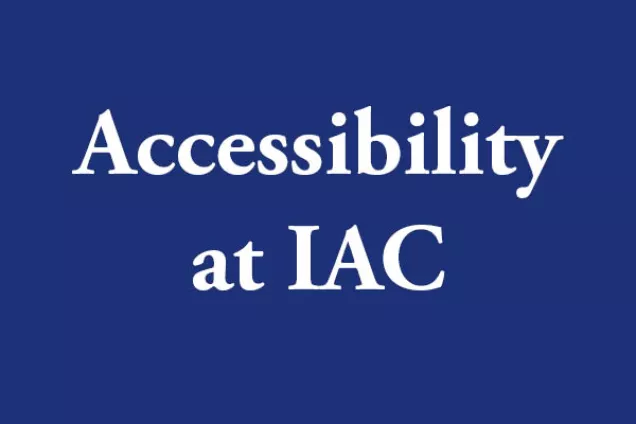 Accessibility at IAC. Illustration.