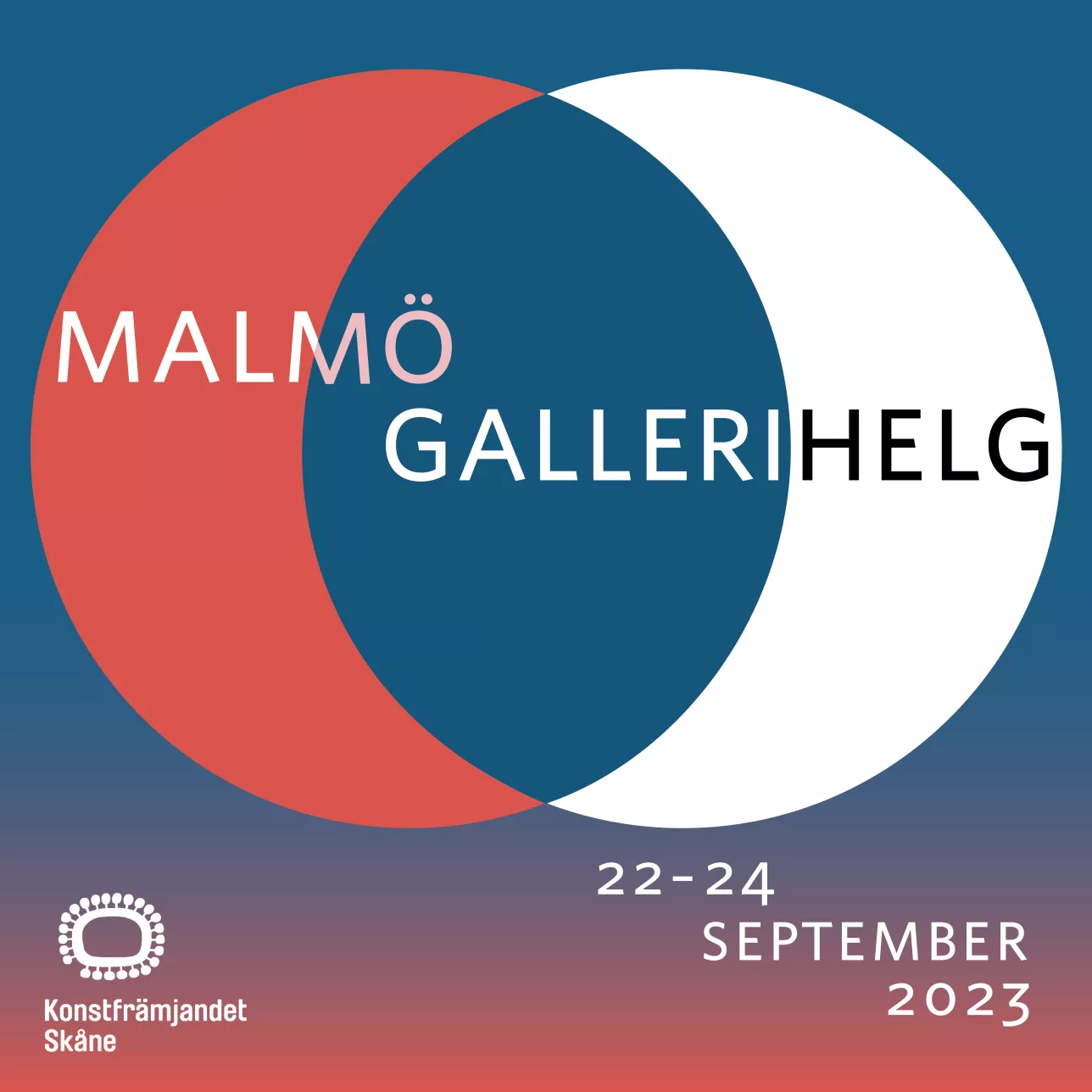 Malmö Gallerihelg. Illustration.