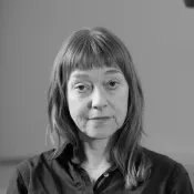 Portrait of Margot Edström. Photo.