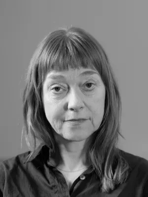 Portrait of Margot Edström. Photo.